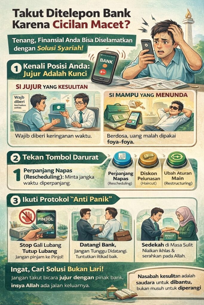 Solusi Gagal Bayar Cicilan Bank Syariah & Cara Hijrah Utang