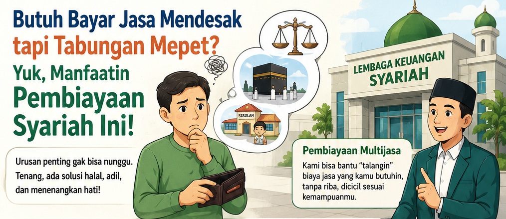 Pembiayaan Multijasa Syariah: Solusi Bayar Jasa Mendesak Tanpa Riba