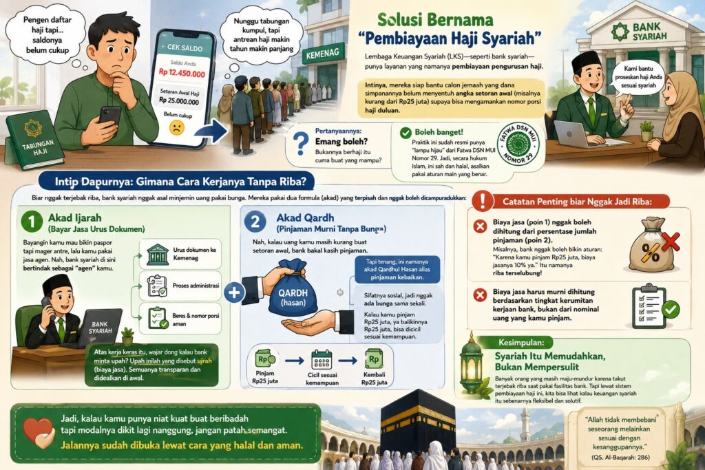 Solusi Pembiayaan Haji Syariah Tanpa Riba, Begini Caranya!