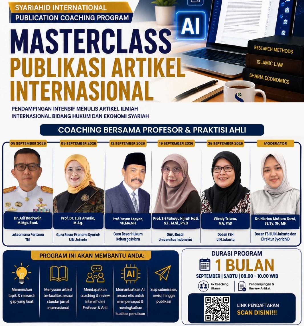 Masterclass Publikasi Artikel Internasional | SyariahID